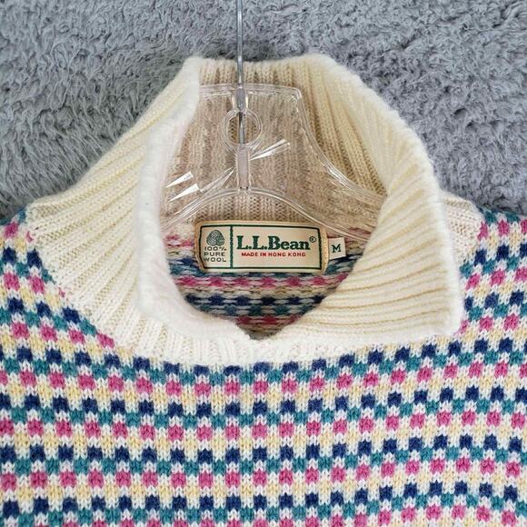L.L. Bean Multicolor Patterned Sweater - Picture 7 of 11